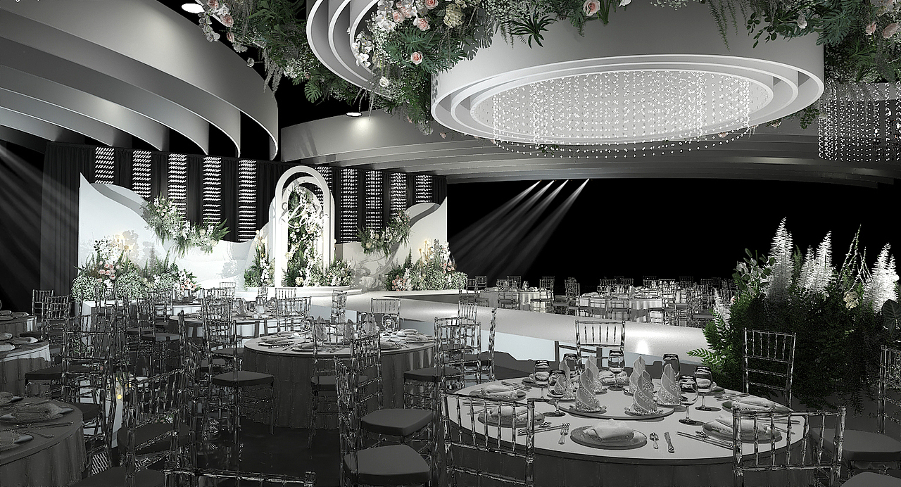 一场婚礼的效果图