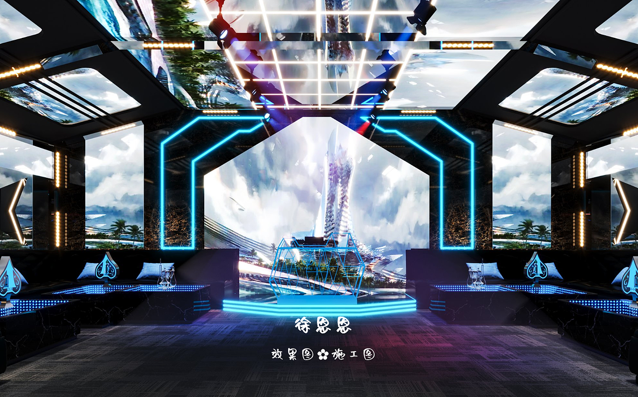 什么样的Ktv装修会成为未来的趋势（图ZMzI2OTkxNzI0） - 商业空间设计 - 站酷设计师北玄徐恩恩原创素材 - 站酷ZCOOL