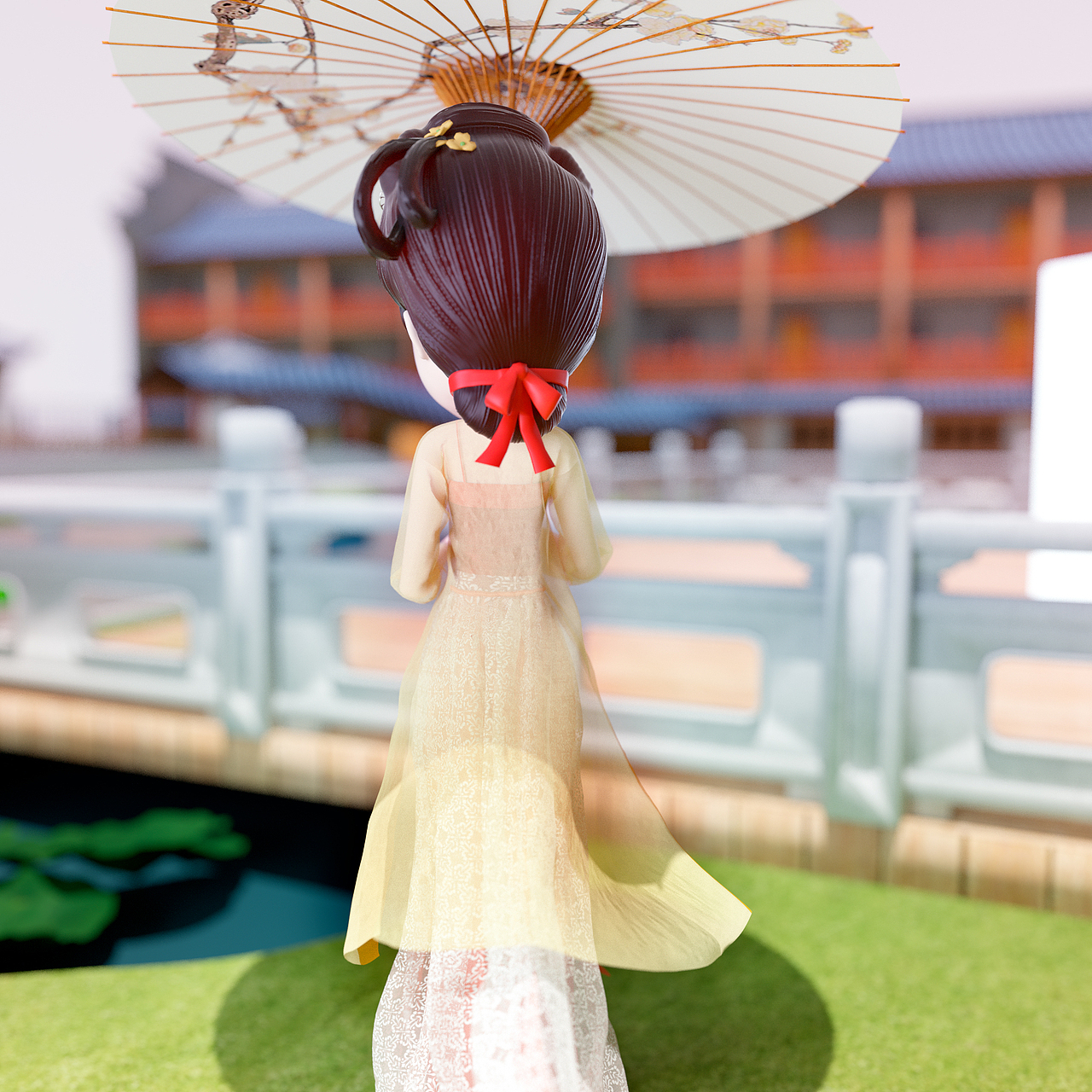 汉梦录系列古风卡通IP形象——梦回千年