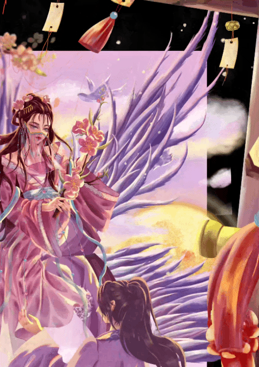 流水桃花渡七夕