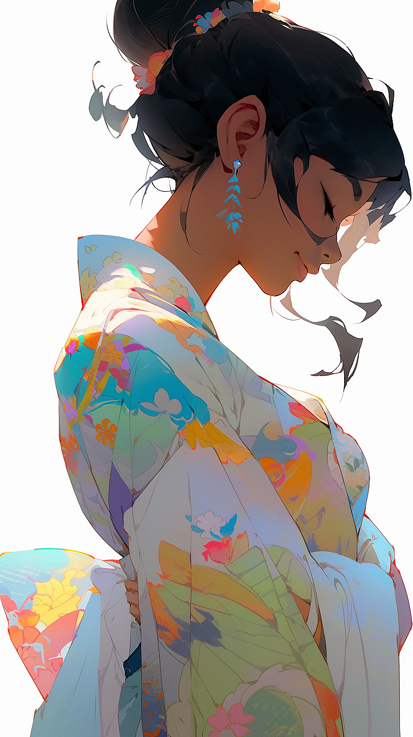 阿拉伯少女的汉服