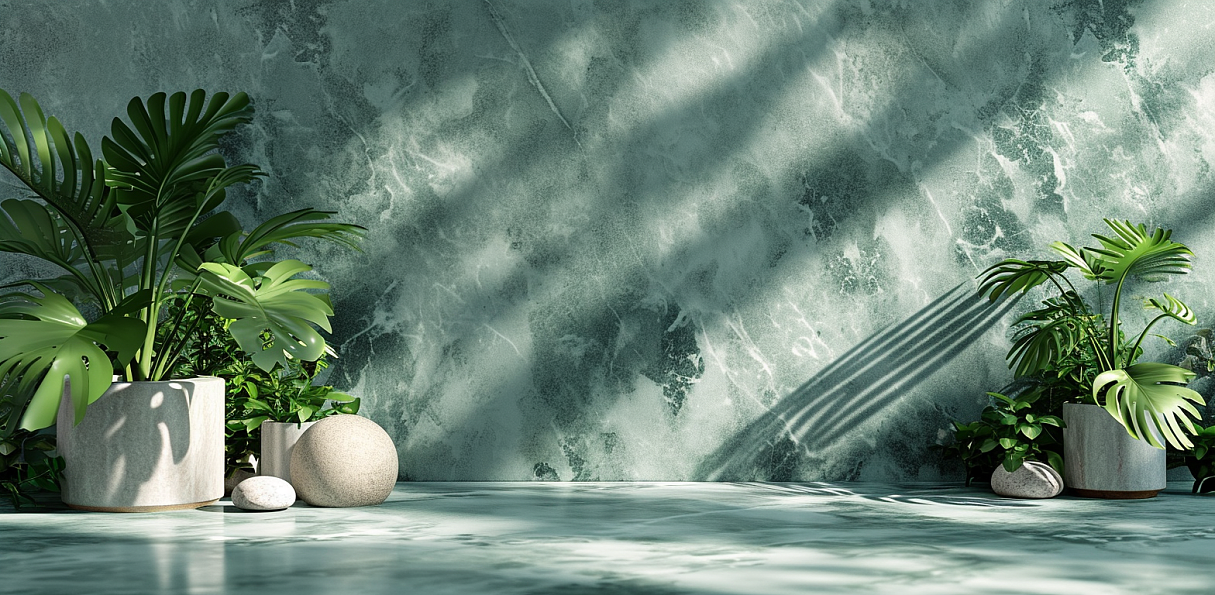 AI电商绿植展台