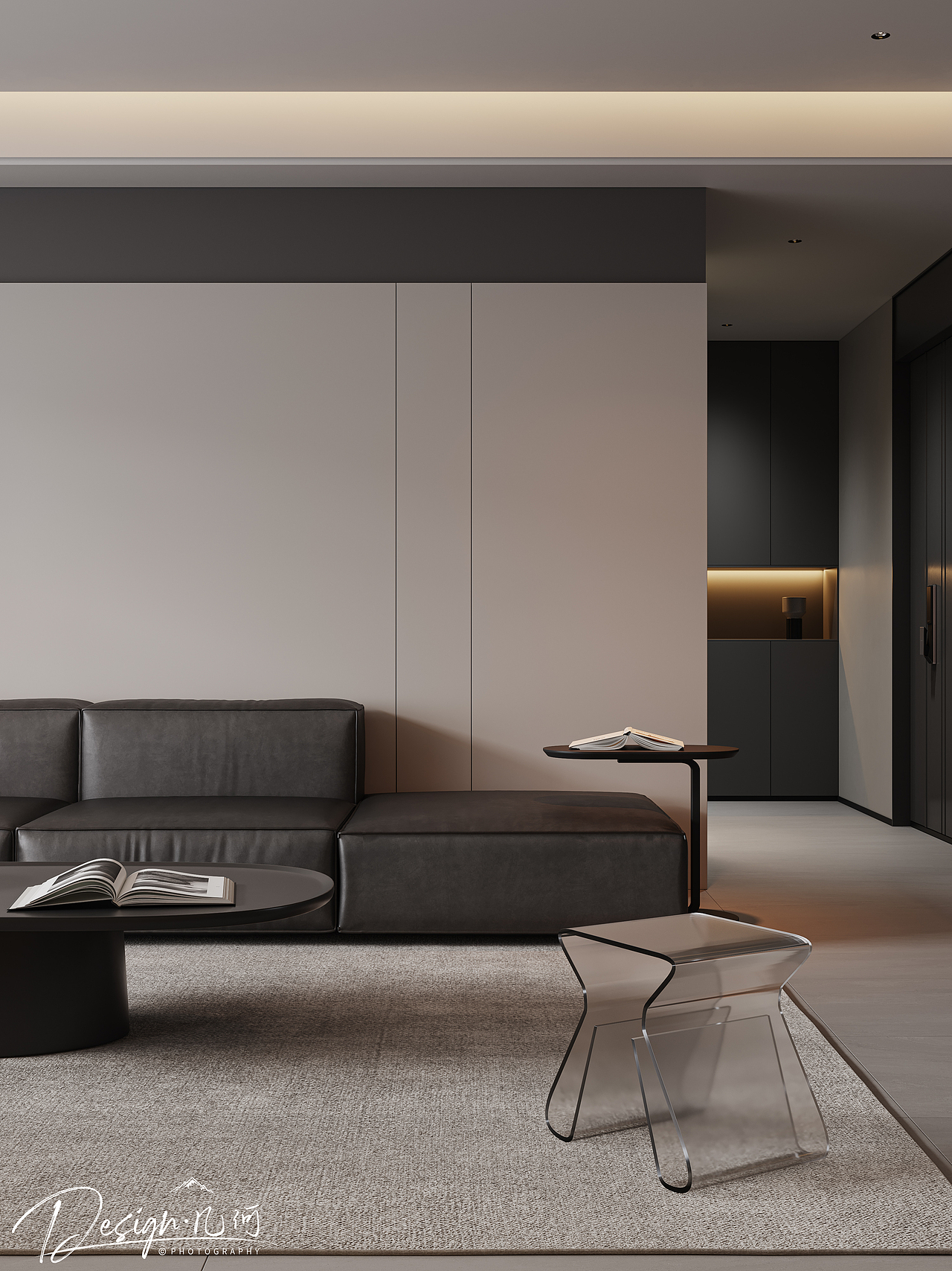 几何空间视觉表现 | 置地双清湾天域现代客餐厅（图ZMzY5MzE4MTU2） - 家装设计 - 站酷设计师几何空间彡原创素材 - 站酷ZCOOL