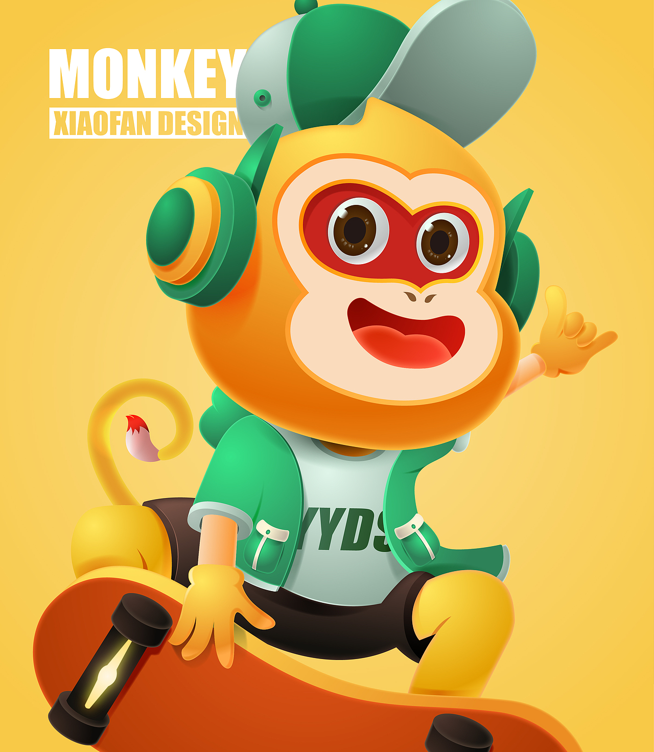 monkey的快乐生活（图ZMzQwMzIxMzY0） - IP形象 - 站酷设计师凡尘1原创素材 - 站酷ZCOOL