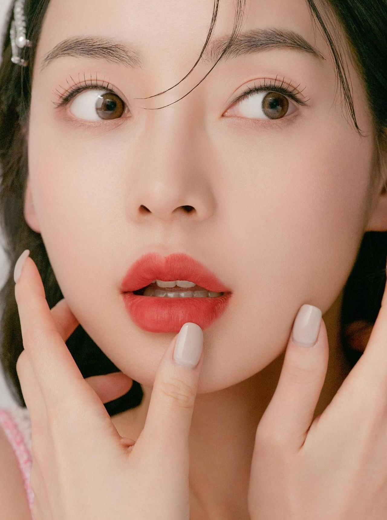 SET韩国模特:3CE彩妆模特:圣月