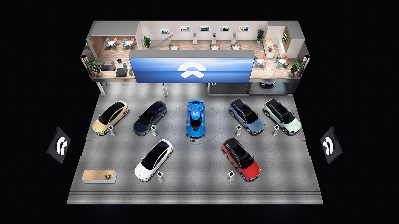 NIO AutoShow（图ZMzIxODkyNjQw） - 建筑/空间 - 站酷设计师99Guran原创素材 - 站酷ZCOOL