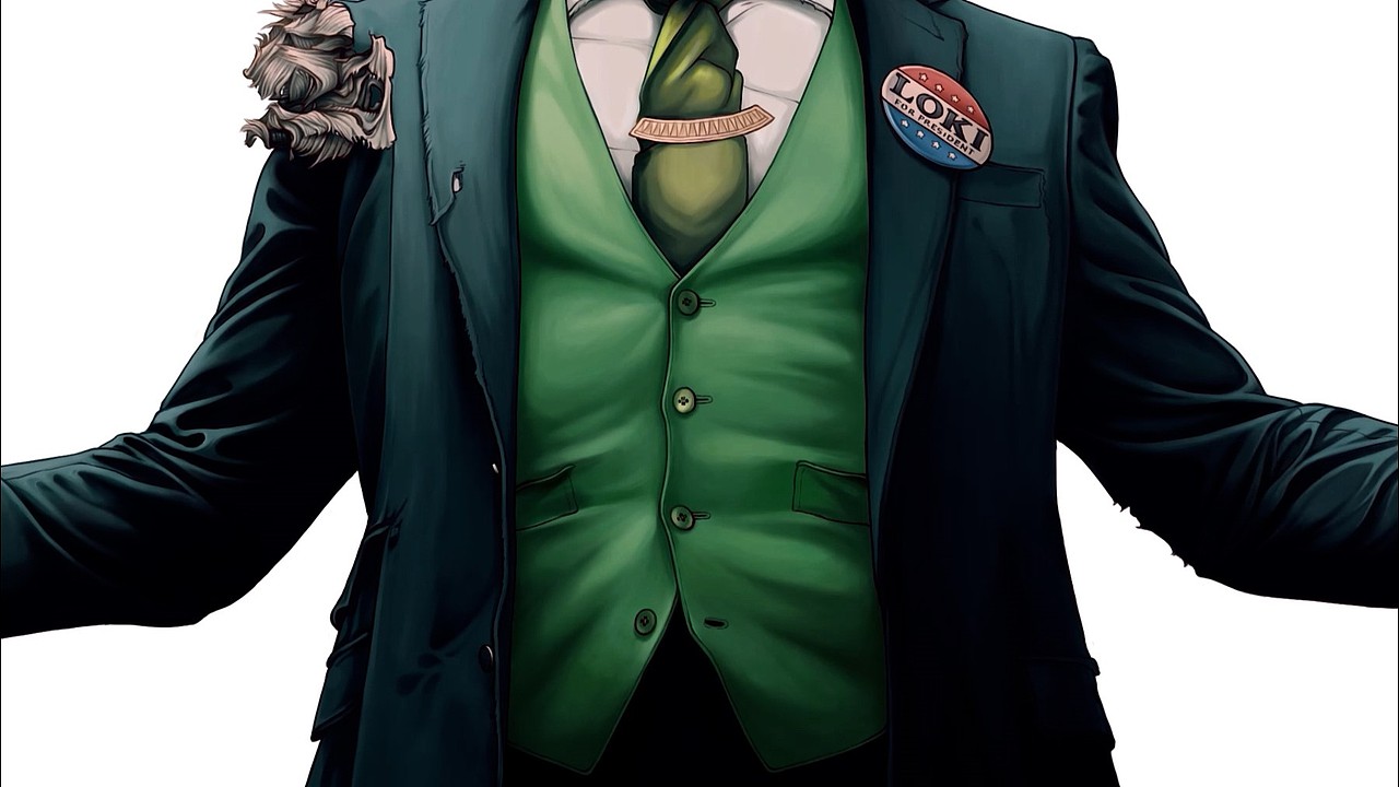 PS手绘教程：洛基President Loki（图ZMzQ1MzUxOTk2） - 创作习作 - 站酷设计师野孩子涂鸦原创素材 - 站酷ZCOOL