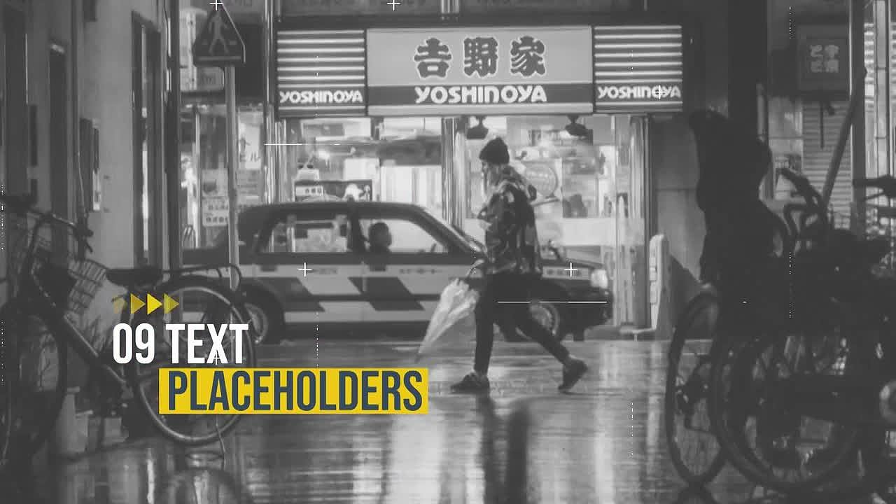 PR模板|高级炫酷毛刺效果城市生活短视频夜景街道发展（图ZMzYxNDAxOTY0） - 影视后期 - 站酷设计师猿文件网官方账号原创素材 - 站酷ZCOOL