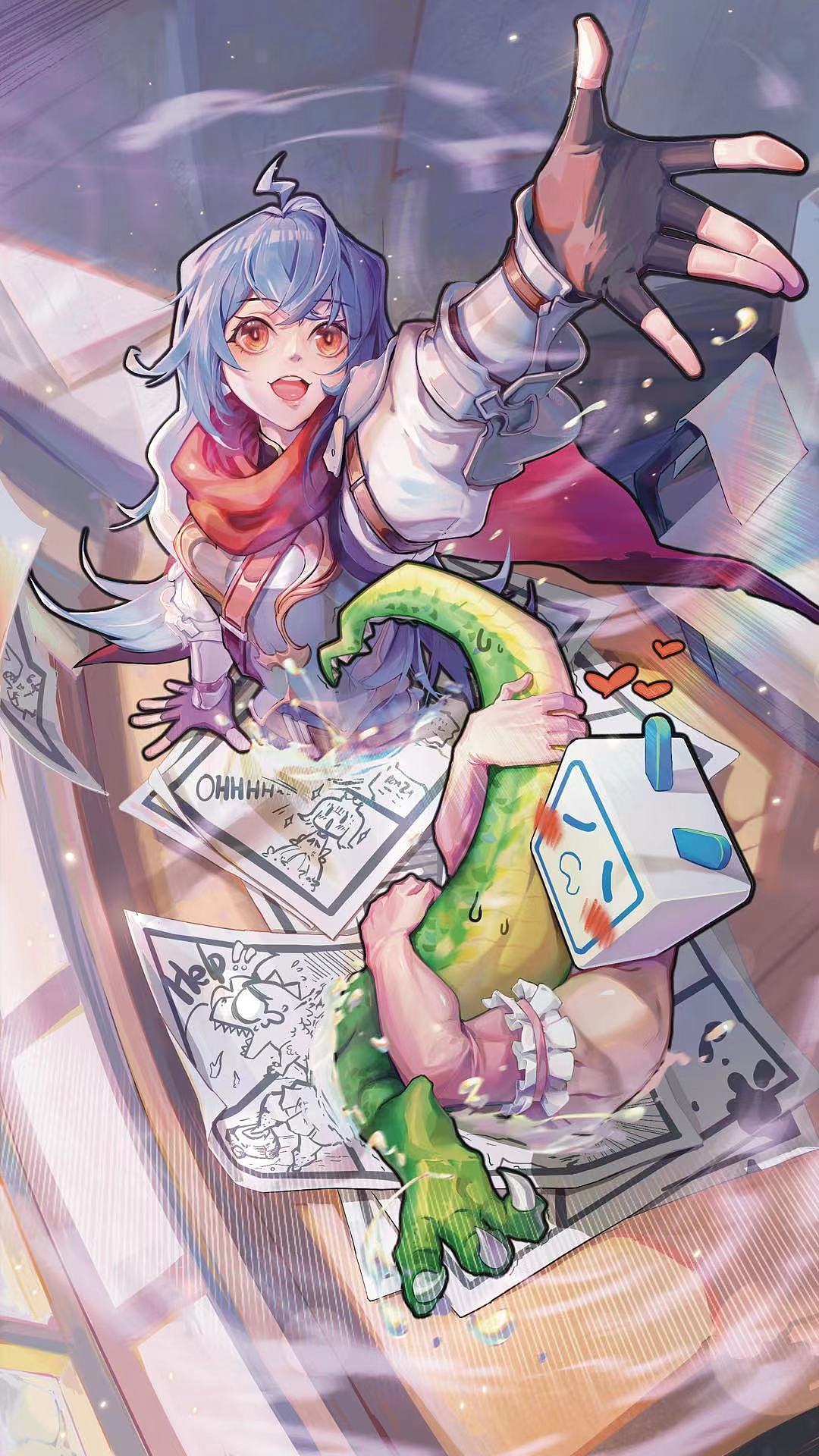 举报收藏分享原创作品插画商业插画宣传海报插画运营插画框框kkuang