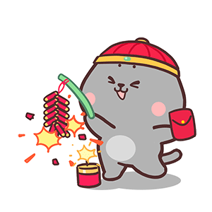 猫与熊||众漫过大年（图ZMzI2ODI5MzEy） - 网络表情 - 站酷设计师猫与熊原创素材 - 站酷ZCOOL