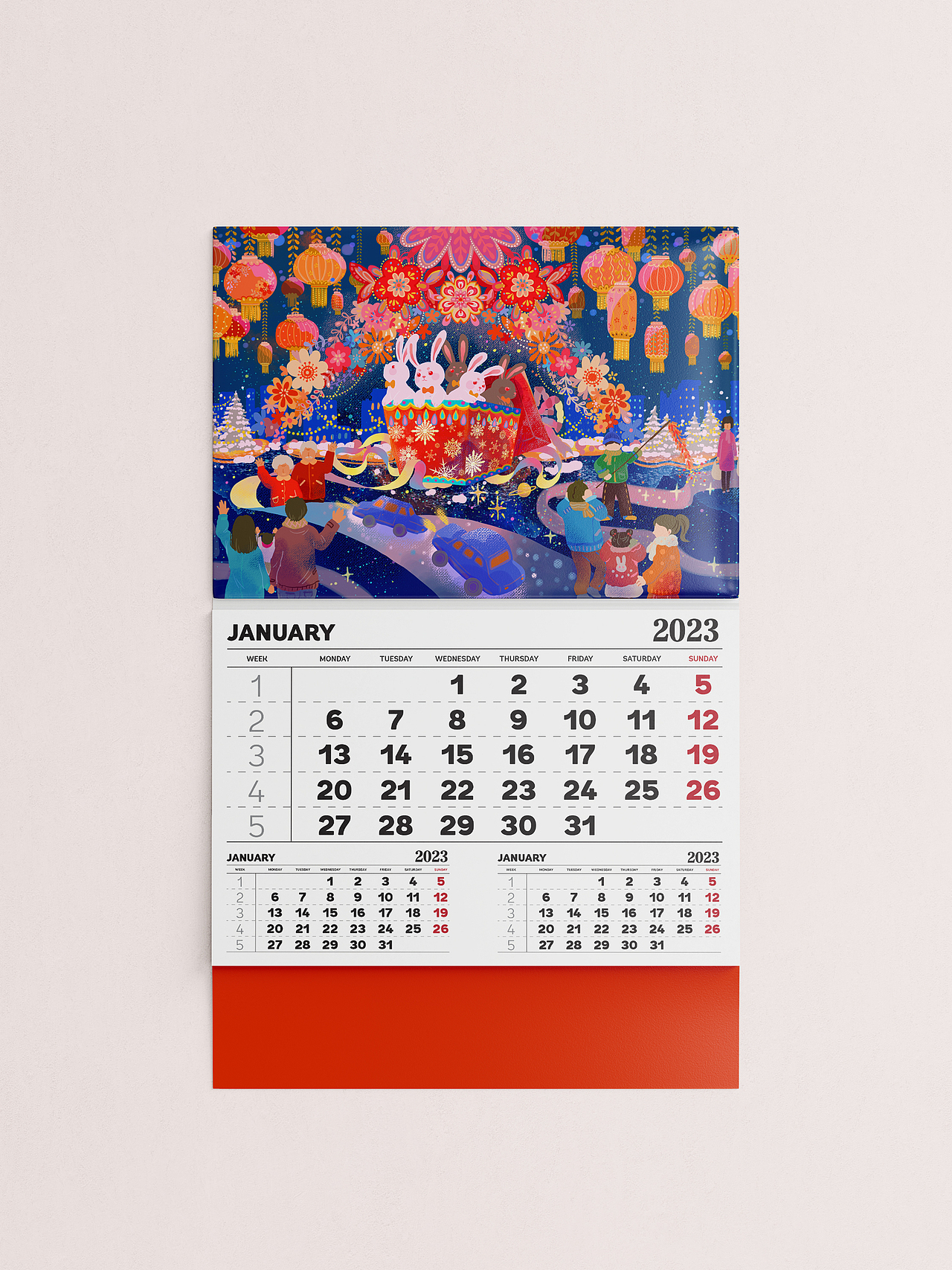 兔年插图（图ZMzMxNjM1MTI4） - 商业插画 - 站酷设计师宵乐原创素材 - 站酷ZCOOL