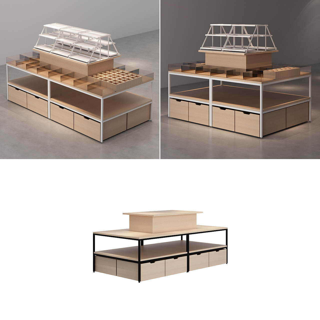 NOME诺米新零售货架，名创优品货架