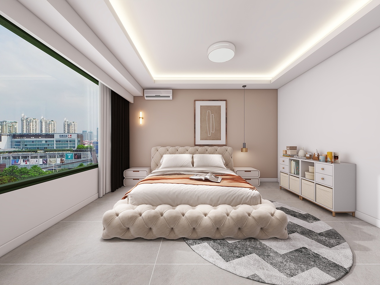 四川成都雅居乐花园(209平方现代简约四居室)