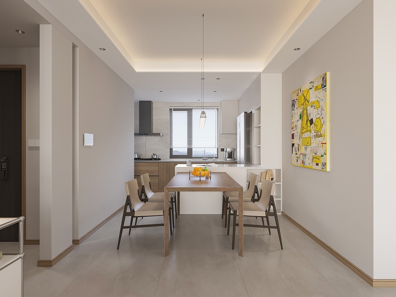 MY-Design~144㎡极简大平层，在有形之中找到自己！（图ZMzI5NjI3MDYw） - 家装设计 - 站酷设计师木愈空间设计原创素材 - 站酷ZCOOL