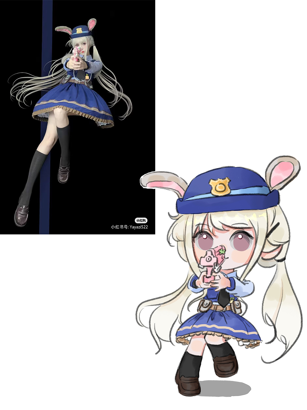 Q版人物打卡合集（图ZMzU4NTA5MjAw） - 创作习作 - 站酷设计师耀耀吃吃原创素材 - 站酷ZCOOL