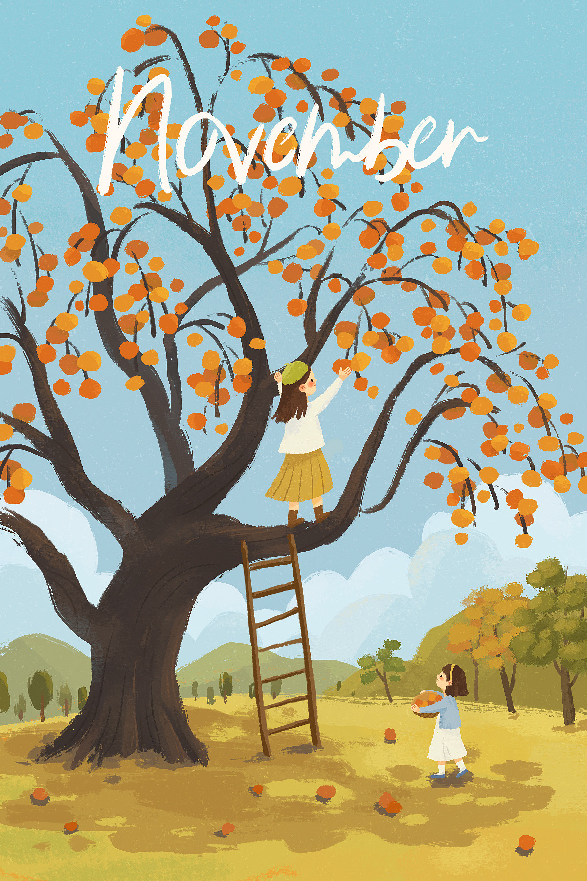 2022年亲子月份插画（图ZMzEwMjkyOTA0） - 商业插画 - 站酷设计师跟踪猫0原创素材 - 站酷ZCOOL