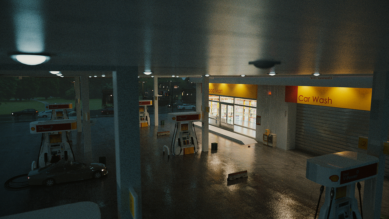 Gas Station 加油站