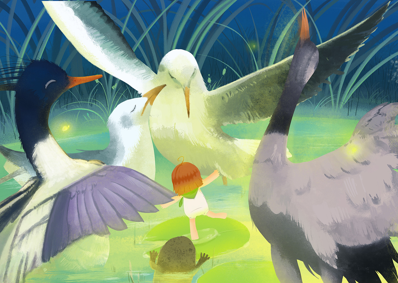 红豆豆的奇幻之旅（图ZMzE2NjIyMjcy） - 绘本 - 站酷设计师这很何里原创素材 - 站酷ZCOOL