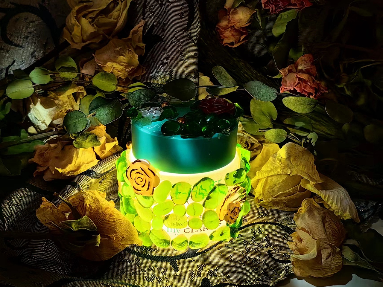 站酷×娇韵诗my CLARINS「好食肌长绽放」-绿色植愈