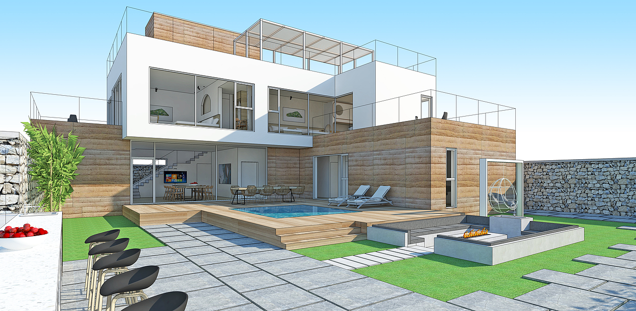 北京房山二渡 积木民宿（图ZMzI1NDI3Nzk2） - 酒店餐饮设计 - 站酷设计师李根建筑事务所原创素材 - 站酷ZCOOL