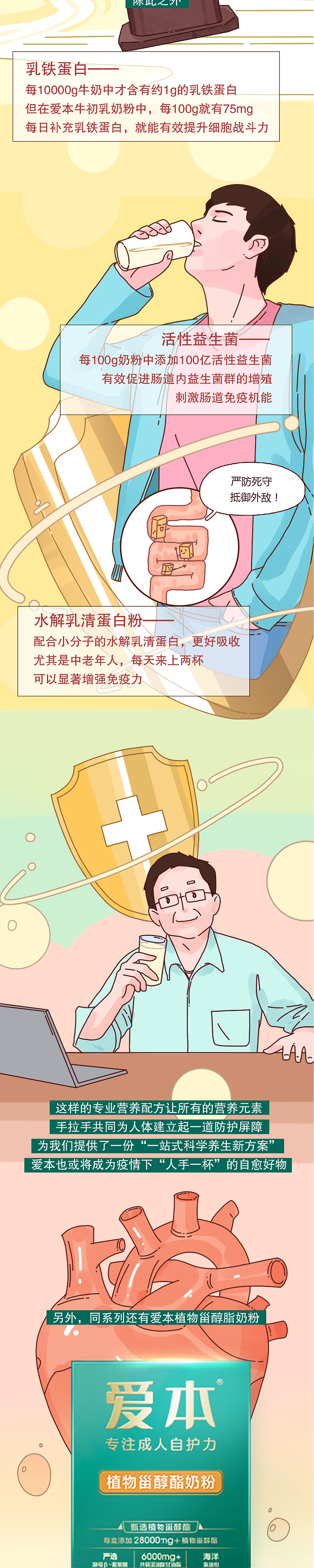 【条漫】2023年置顶免疫力，这个动物或许能给你新启发（图ZMzI2ODQzMzA4） - 中/长篇漫画 - 站酷设计师知识嗑儿原创素材 - 站酷ZCOOL