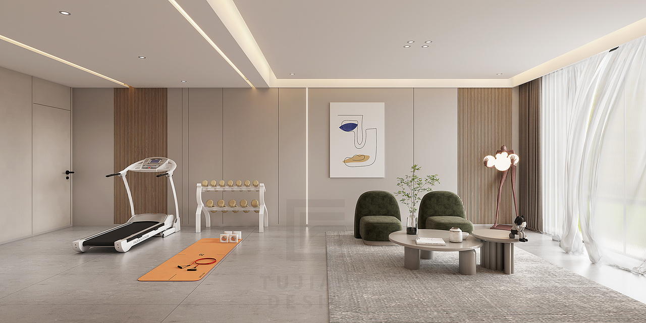 暖色调现代风格,尽显温柔