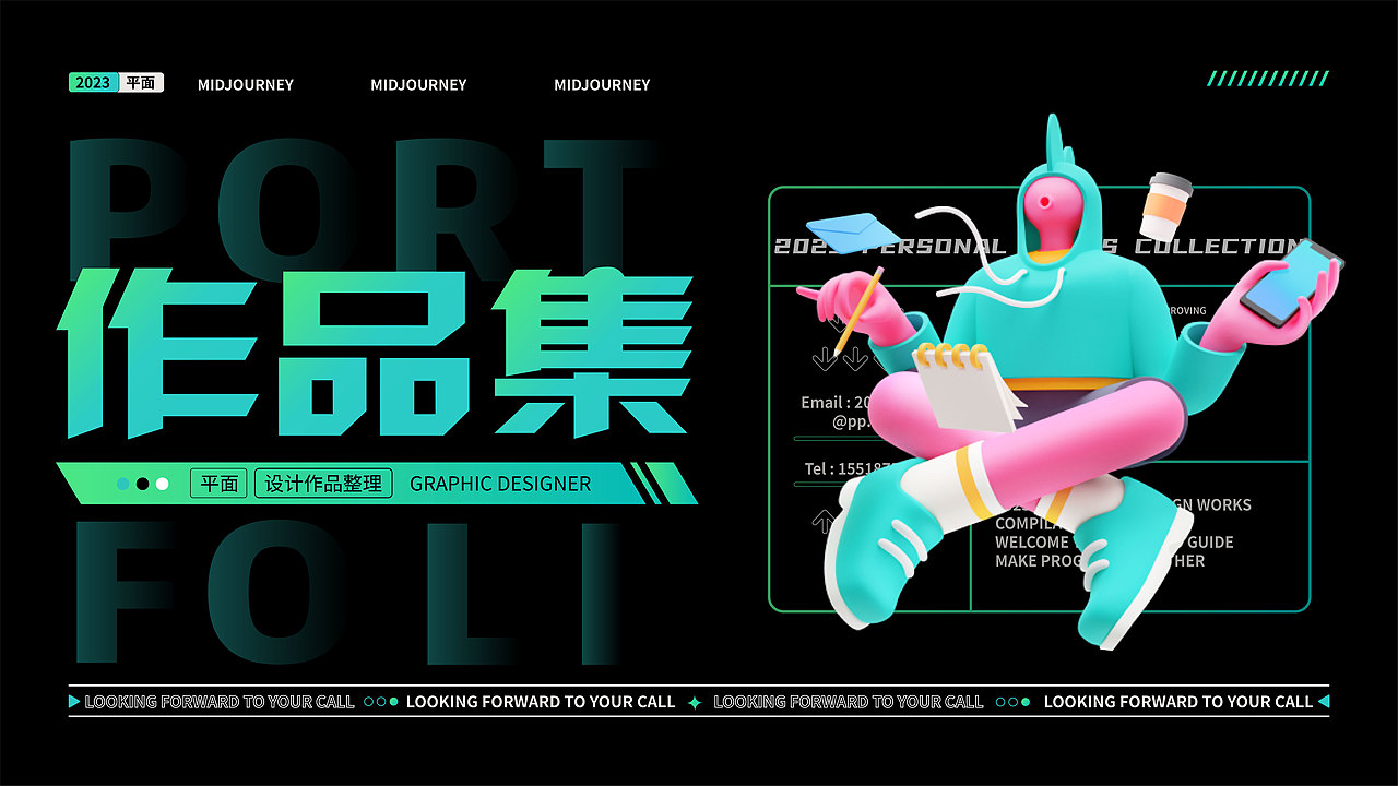 平面作品集(求职中)