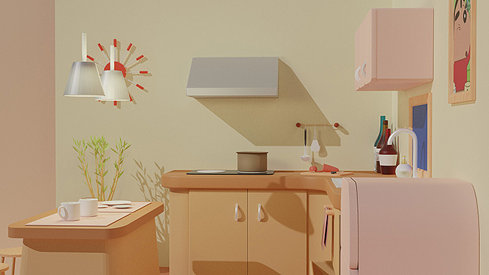 学习blender的一些临摹练习