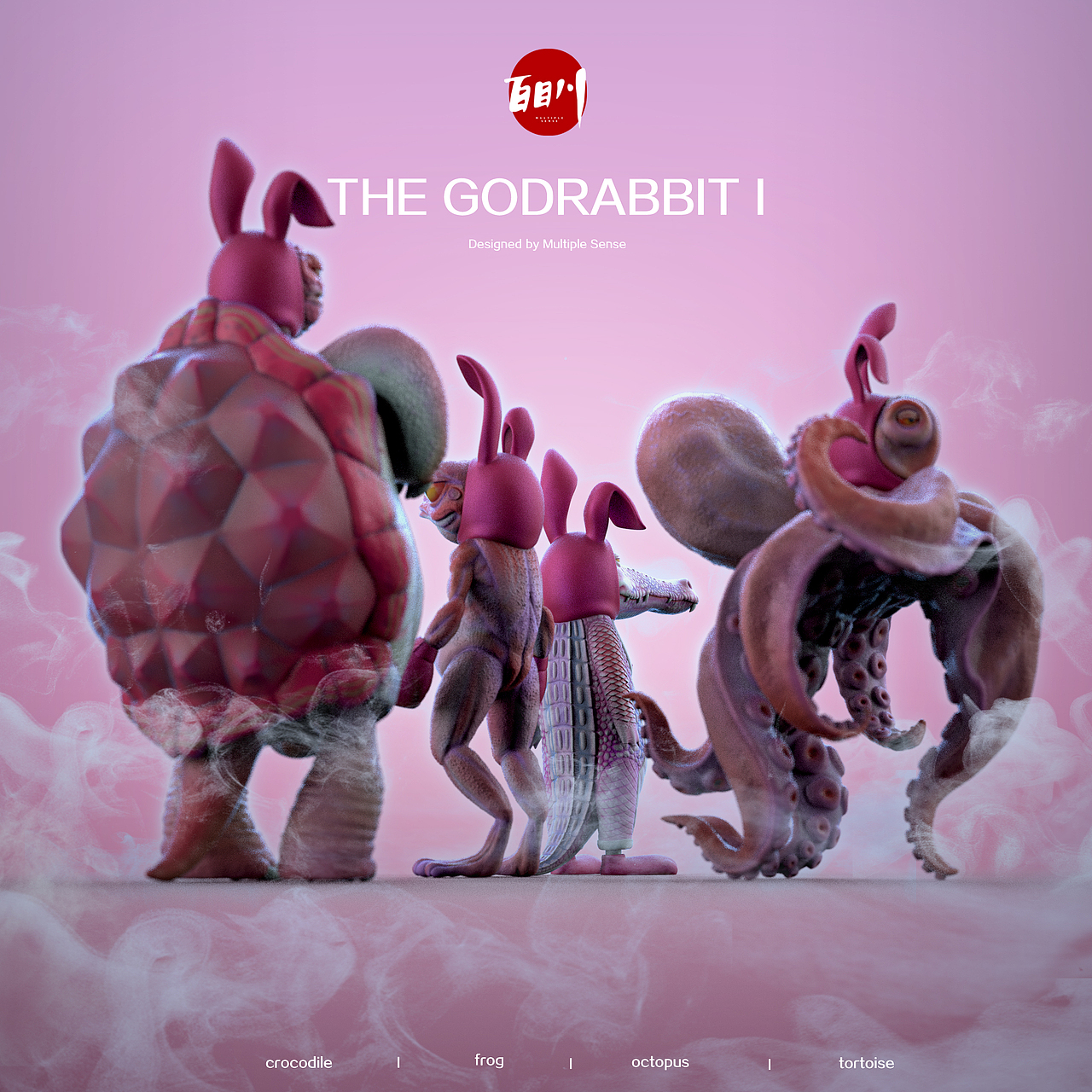 “The GodRabbit教兔”系列一、二季（圖ZMzMwOTM5MTQ4） - 手辦/模玩 - 站酷設計師MultipleSense原創(chuàng)素材 - 站酷ZCOOL