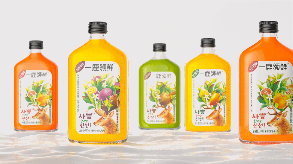 一鹿领鲜×长江丨一心一「鹿」,愿不辜负!(图ZMzQ2NDg2Mzg0) - 包装 - 站酷设计师长江品牌包装设计原创素材 - 站酷ZCOOL