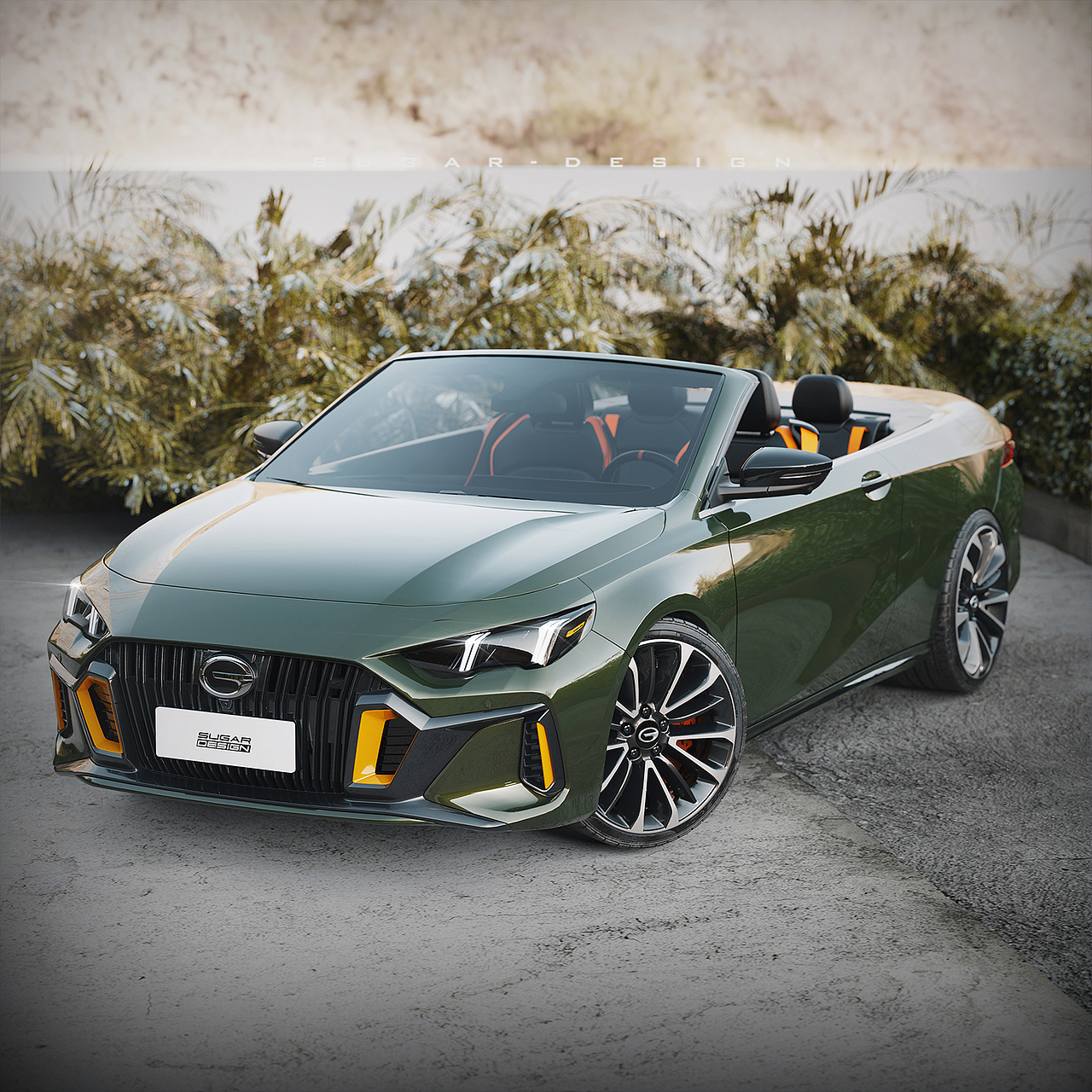 广汽影豹敞篷车新车预览!