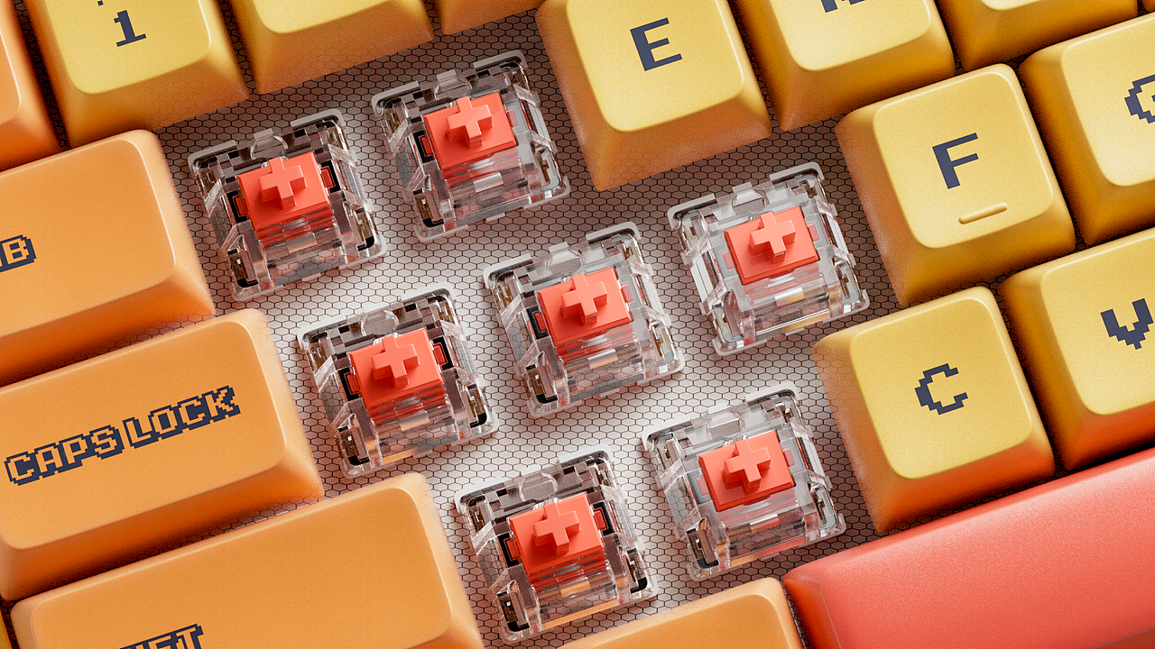 一组键盘渲染（图ZMzY2NTk4NTUy） - 产品 - 站酷设计师春江花月明原创素材 - 站酷ZCOOL