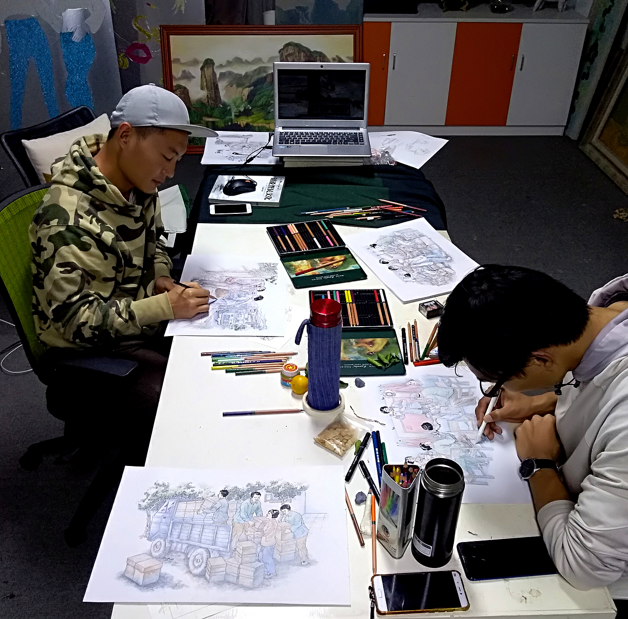 中国对外加工第一家--虎门太平手袋厂陈列馆艺术创作集(图ZMzM2MTc3NDg4) - 绘画 - 站酷设计师英葵有维设计原创素材 - 站酷ZCOOL