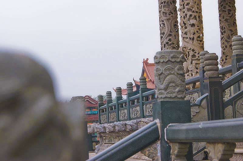 汝南小南海禅寺,几年前拍的了,在那里受的在家菩萨戒