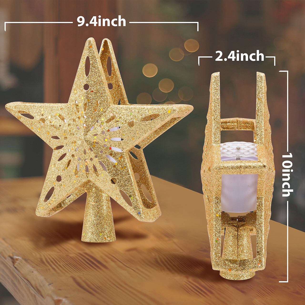 圣诞星星灯(亚马逊)