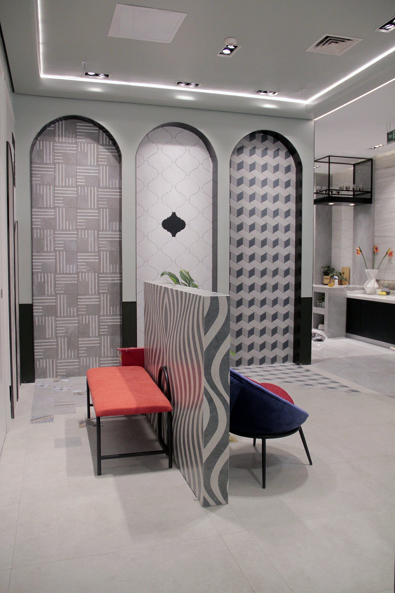 瓷砖展厅丨成都（图ZMzMwNjE0MDQ4） - 商业空间设计 - 站酷设计师Yumi_杨原创素材 - 站酷ZCOOL