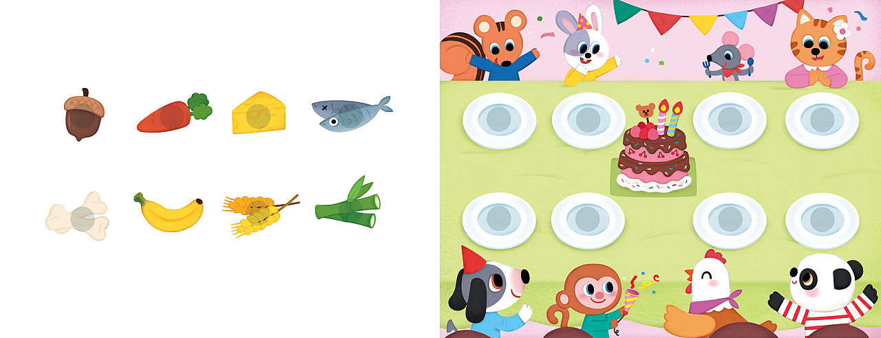 今年画的几本安静书