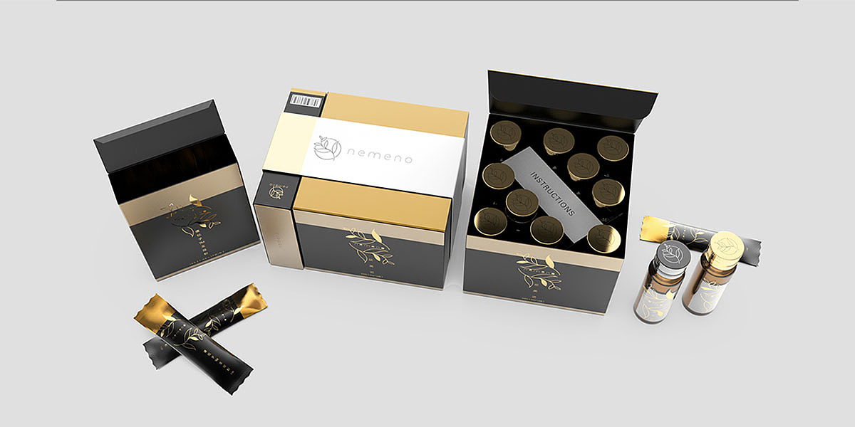 合肥木马设计 |逆美诺NMN抗衰饮包装设计