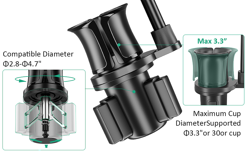 车载水杯支架--更新优化