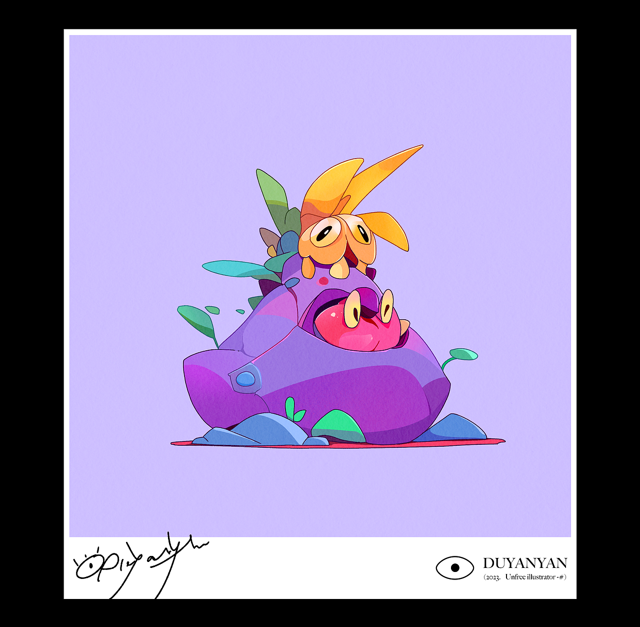 独眼眼原创插画 - 光怪陆离#合集