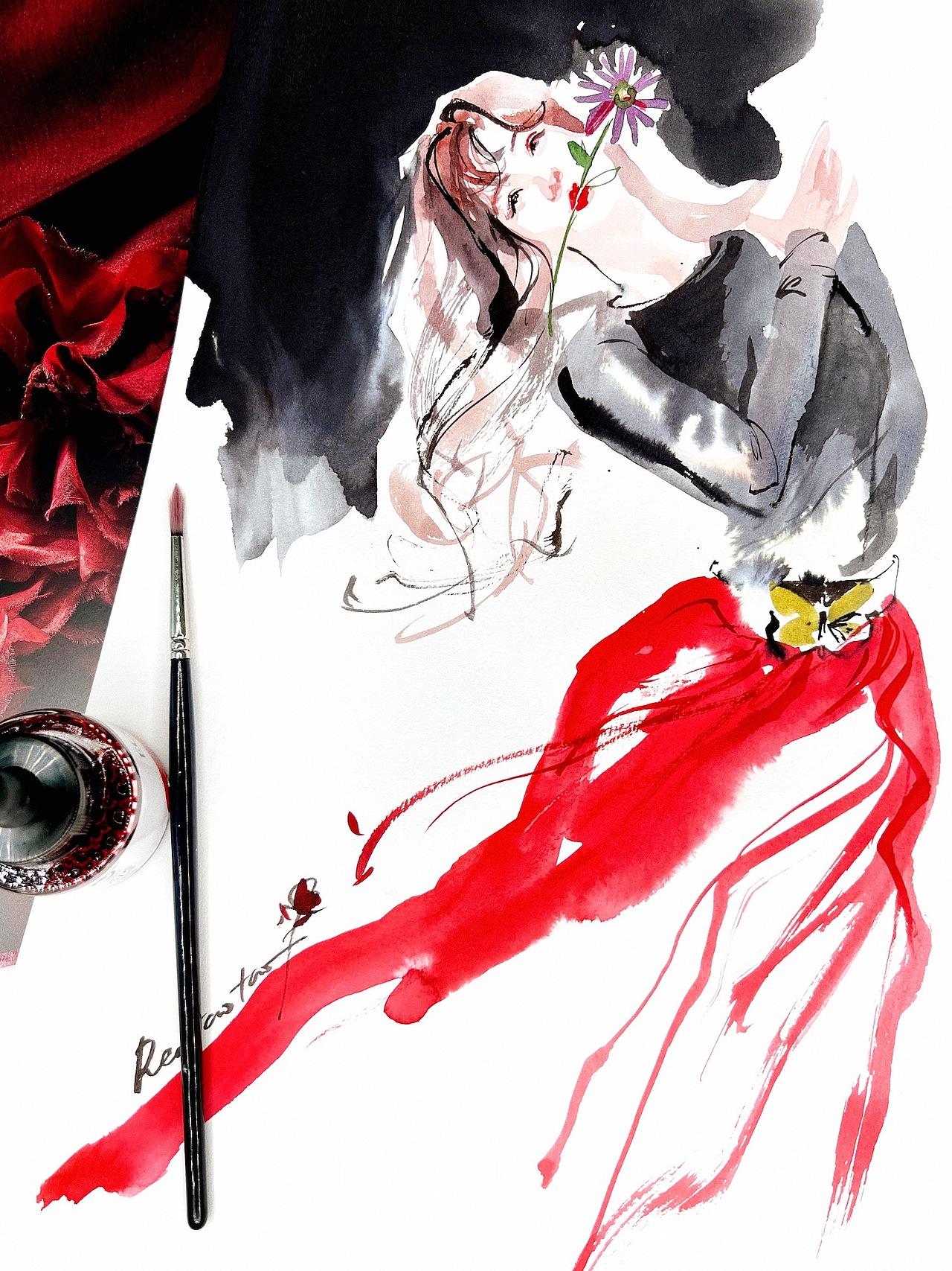 生如夏花,乘风盛放。|任桃桃X乘风破浪(图ZMzExMzE1NjY0) - 商业插画 - 站酷设计师任桃桃原创素材 - 站酷ZCOOL