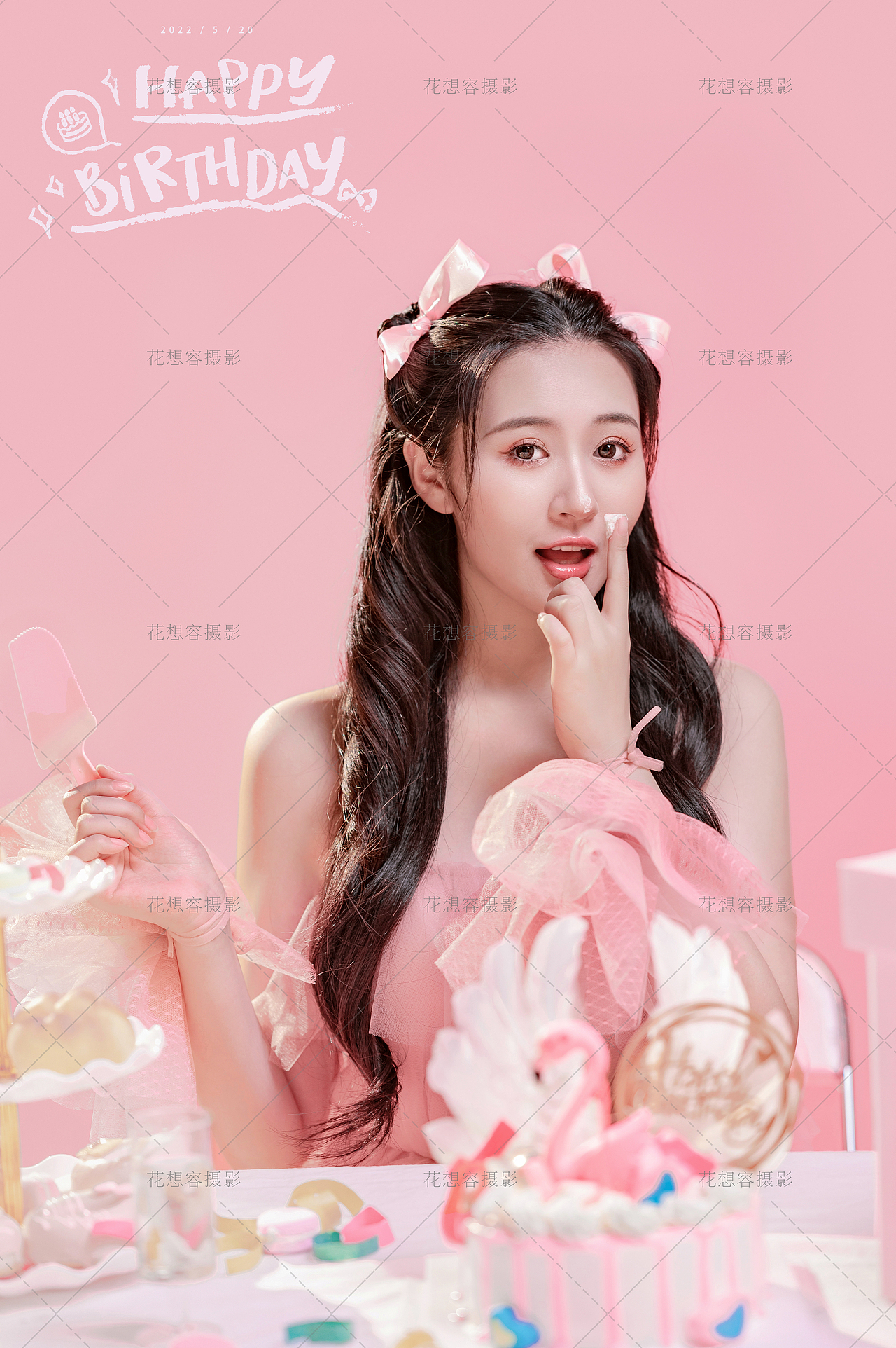 花想容艺术写真客片摄影