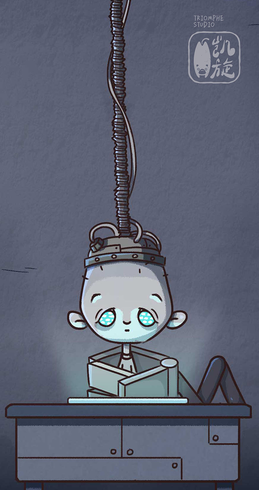 不，你看不见（图ZMzAzNDg2NDMy） - 创作习作 - 站酷设计师插画师凯漩原创素材 - 站酷ZCOOL