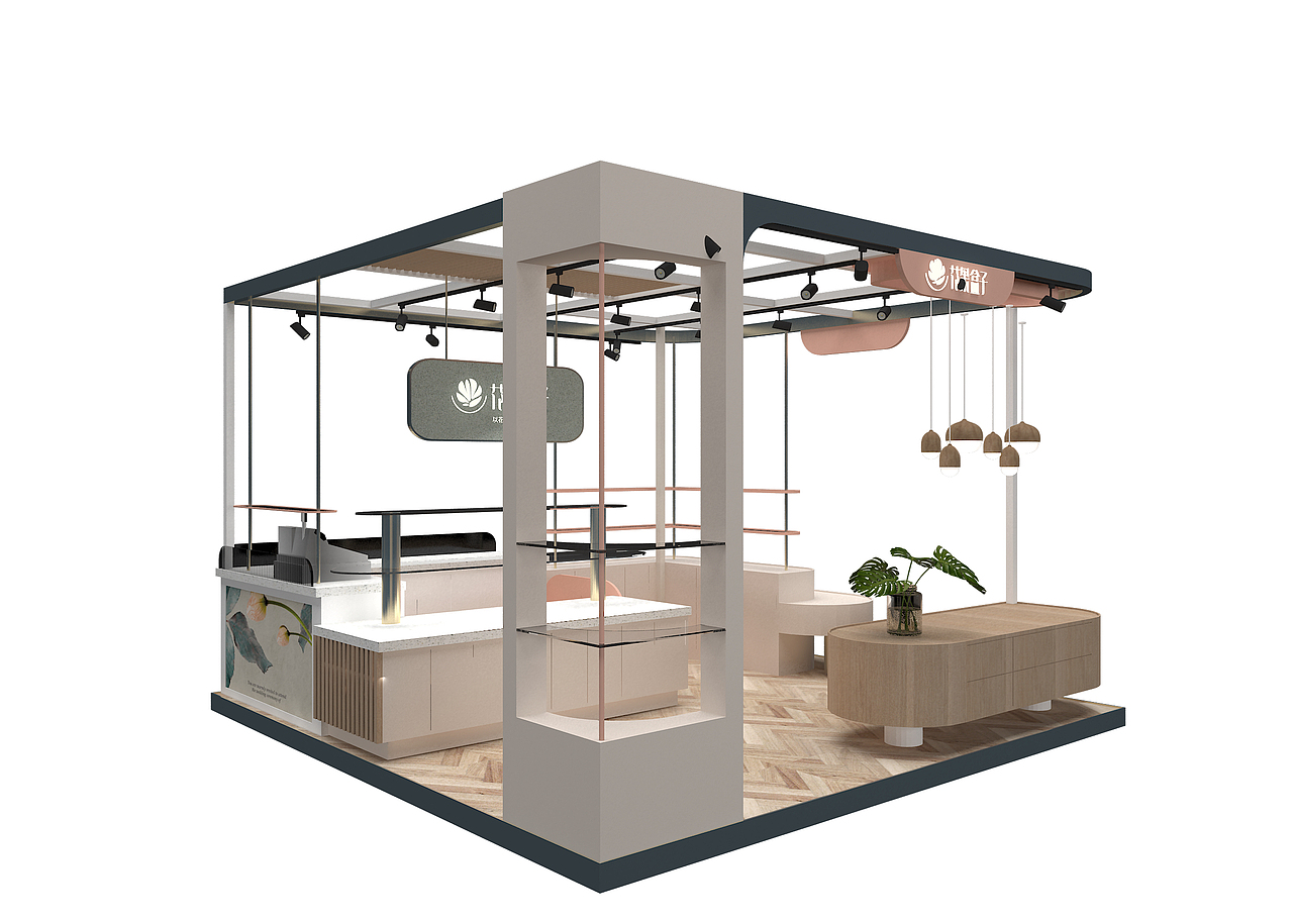 花店中岛-花果盒子常州龙湖天街店（图ZMzE2MjgyNDg0） - 商业空间设计 - 站酷设计师设计师佐拉拉拉原创素材 - 站酷ZCOOL