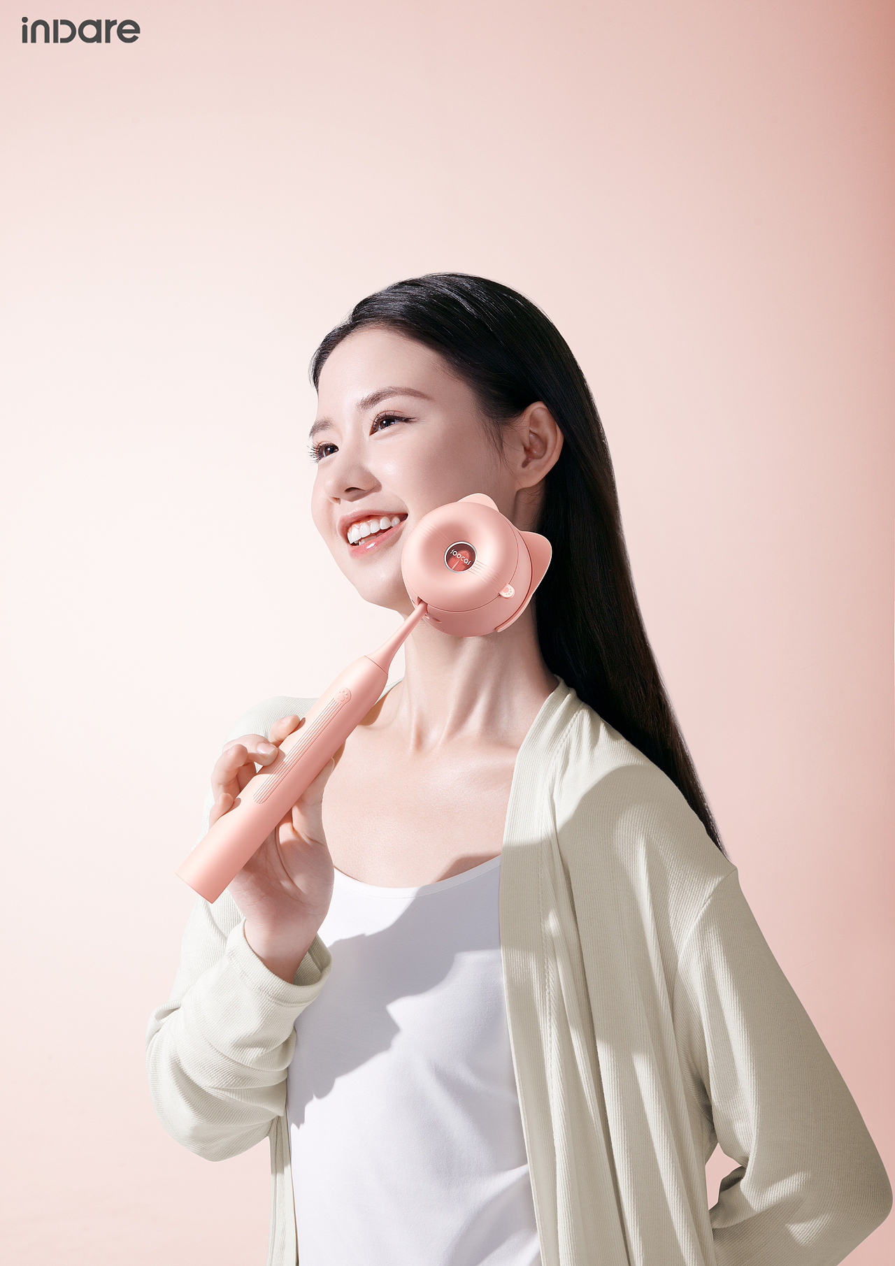 素士 x inDare | “猫爪刷”净宠声波电动牙刷视觉创意