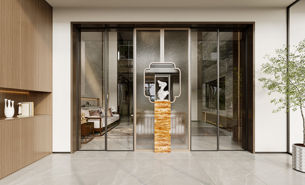 合肥 锦轩设计表现 | 商业写实组 新中式别墅