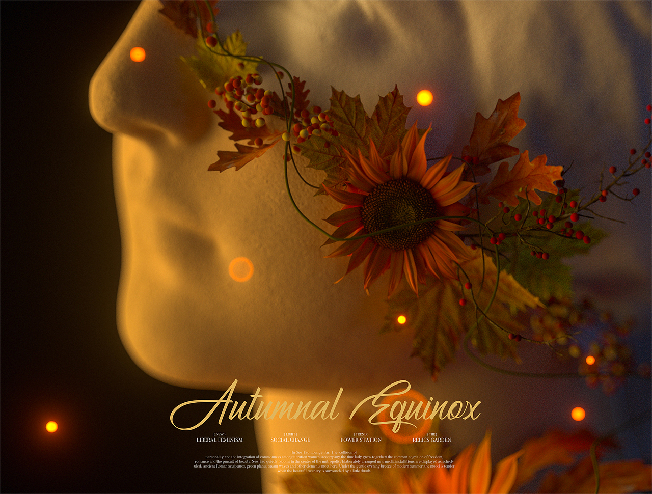 Autumnal equinox 秋分 | 节气海报