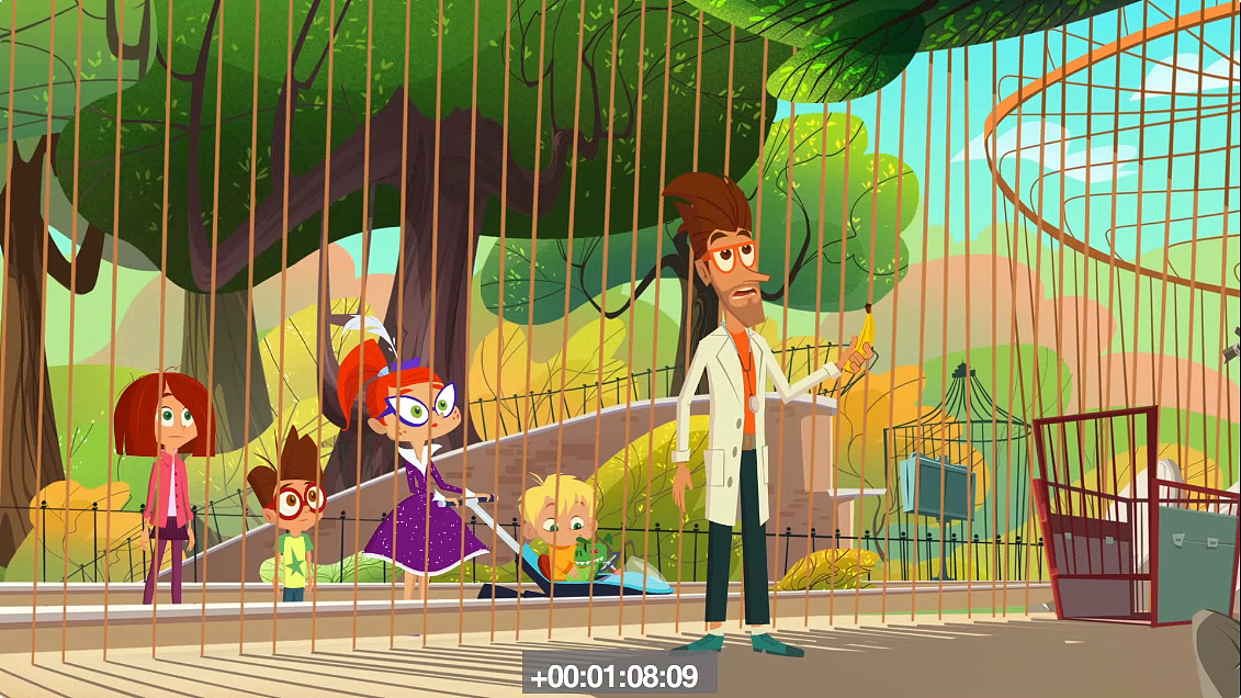 原创作品动漫动画片七彩猴1江尚三国演义动画片2美少女动画 音乐动画