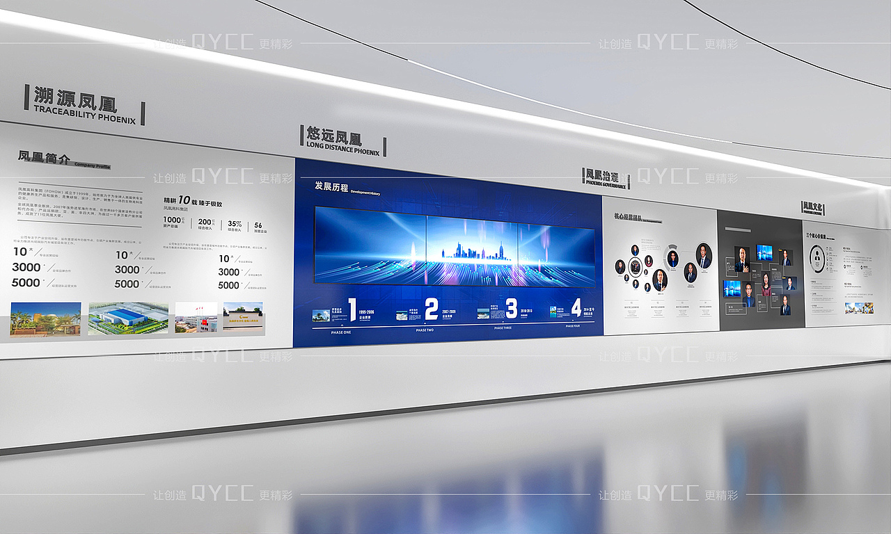 科技展厅企业展厅设计成都展厅设计