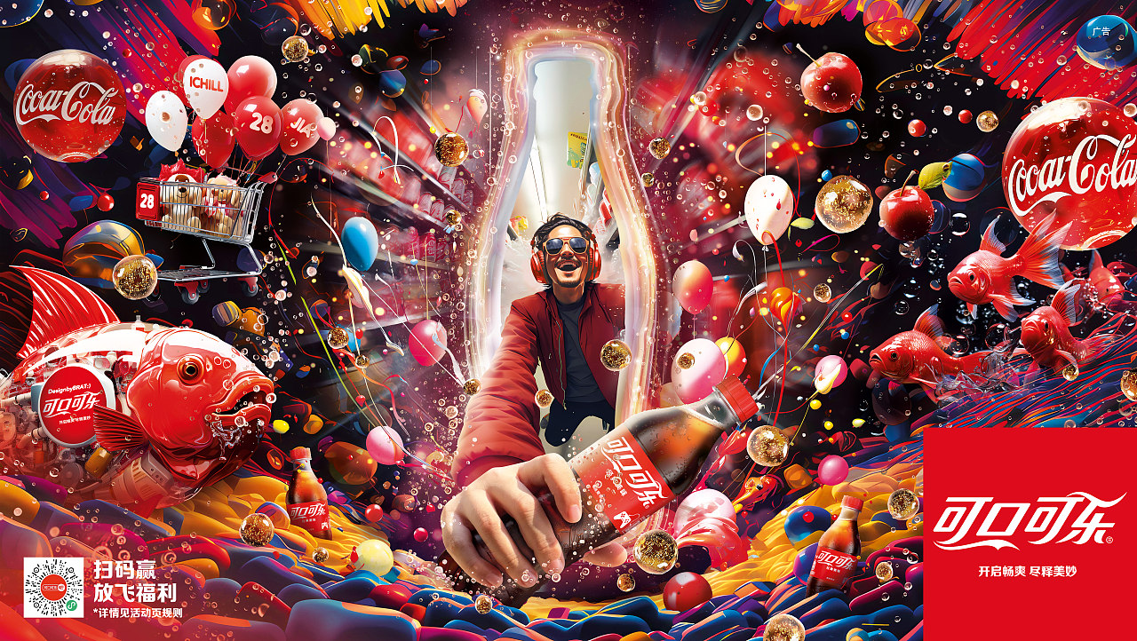 可口可乐站酷共创|超市畅想